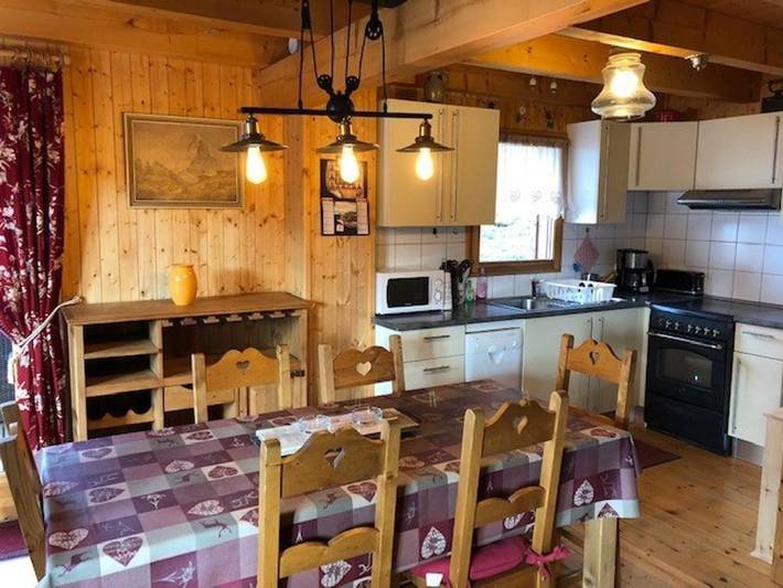 Chalet pour 6 personnes, avec terrasse à Le Biot - 4