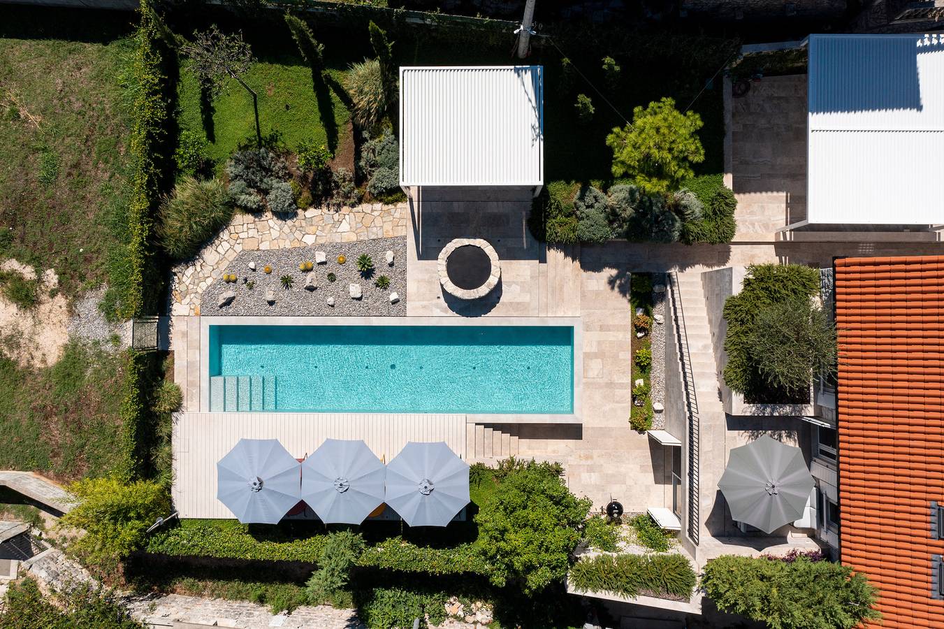 Villa Lastva is a five star seafront luxury villa with privite pool in Tivat, Bay of Kotor

