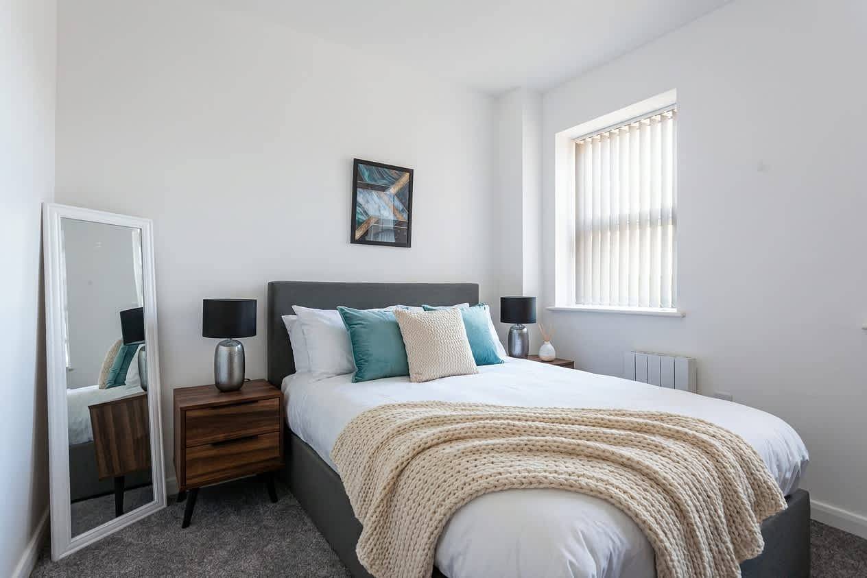 Ganze Wohnung, Modern 2 Bedroom Apartment in Bolton with Wifi in Bolton, Greater Manchester