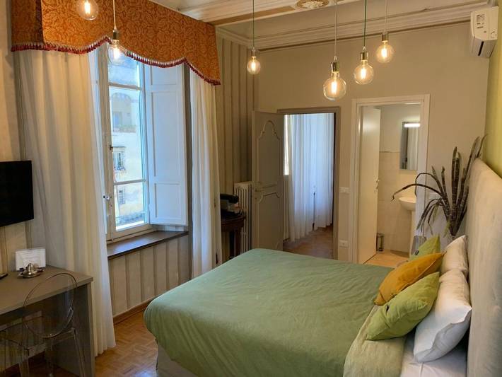 Chambre d’hôte pour 4 personnes, avec vue et balcon à Lucca - 3