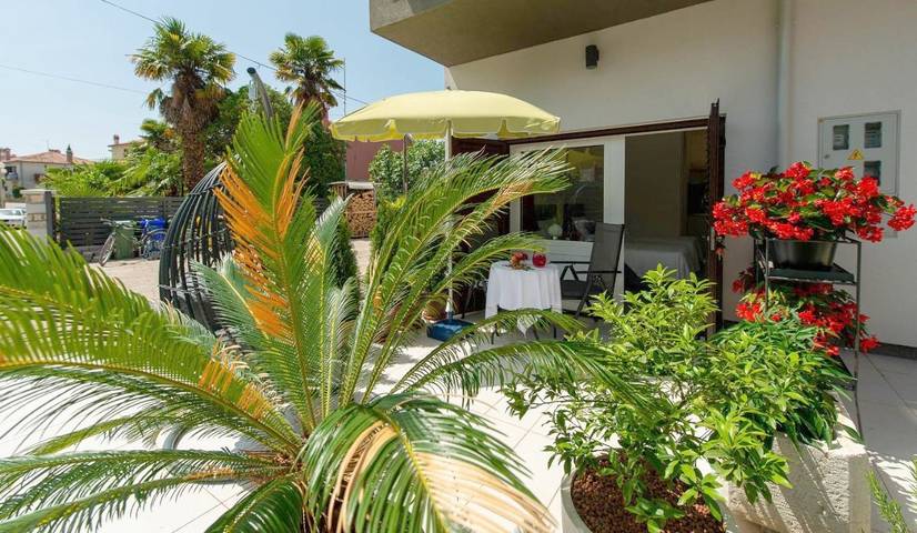 BnB für 4 Personen, mit Ausblick und Garten in Rovinj