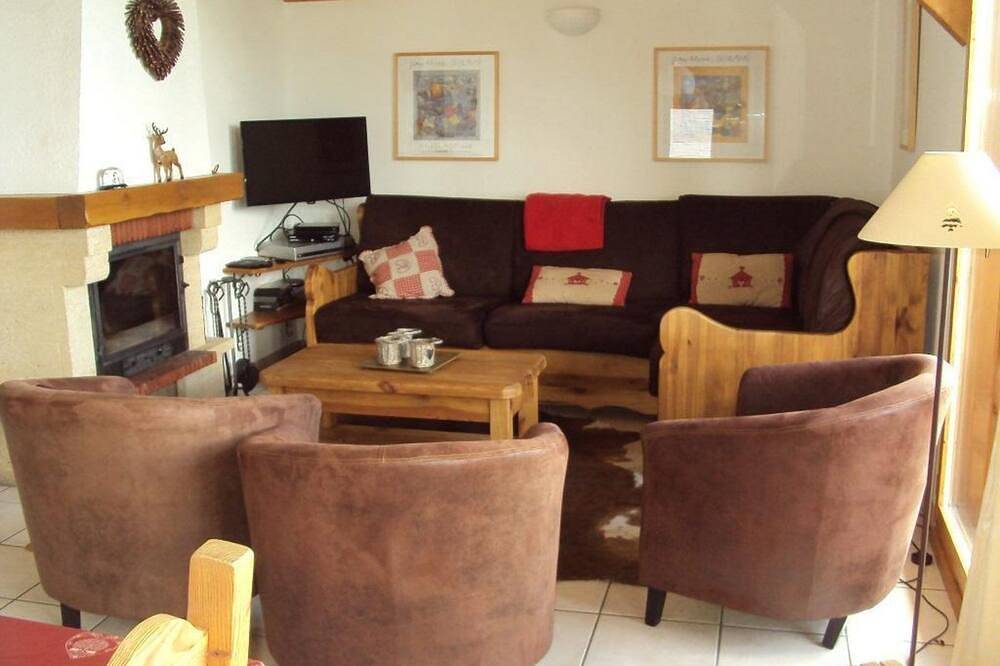 Detached chalet (6p). 3 bedrooms and 2 bathrooms. In the centre of Vallandry, with a beautiful view in Landry, Parque Nacional de Vanoise
