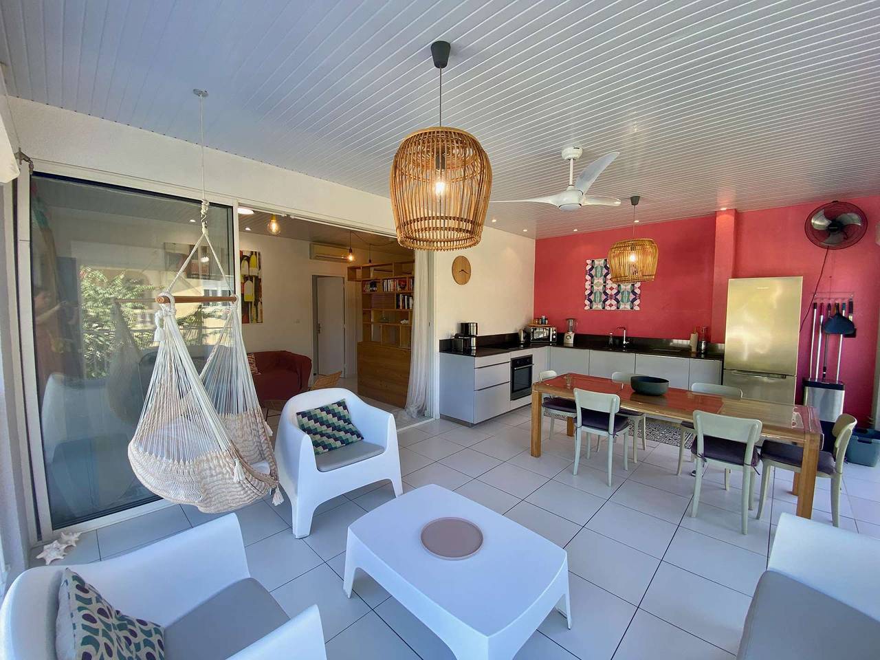 Appartement entier, La Maison Bleue à Sainte-Anne in Sainte-Anne (Martinique), Martinique