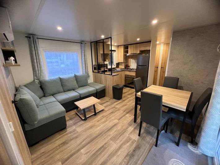 Camping pour 8 personnes, avec sauna et terrasse ainsi que vue et piscine à Lège-Cap-Ferret - 3