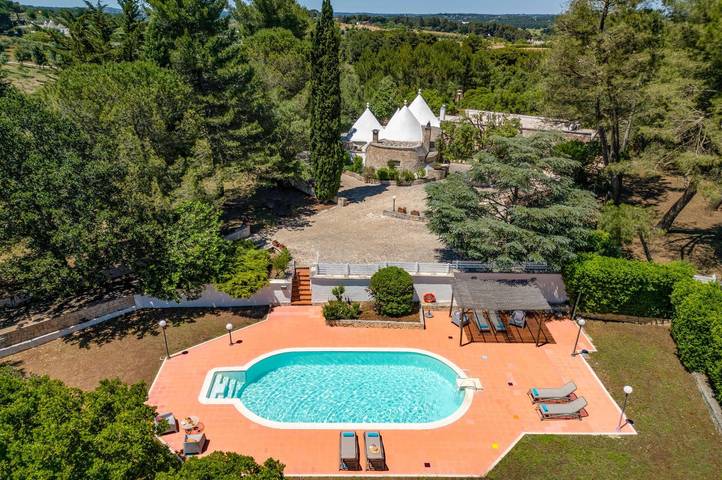Villa con piscina per 6 persone a Martina Franca