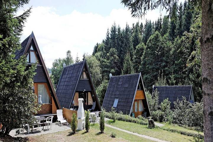Bungalow für 5 Personen, mit Terrasse