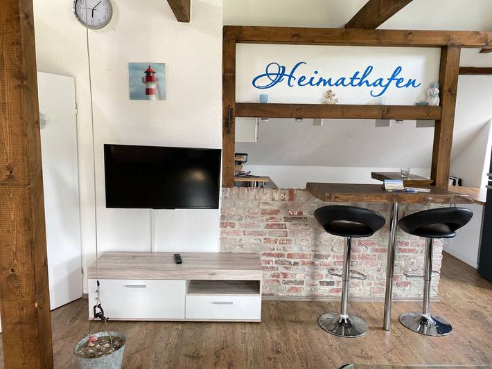 Freistehendes Friesenhaus Heimathafen in Halbemond, Norden und Umgebung