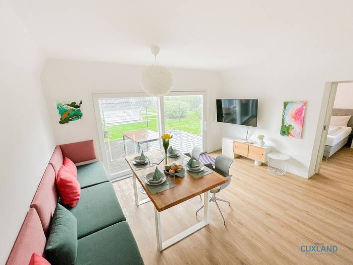 Ferienhaus für 6 Personen, mit Terrasse und Garten in Duhnen