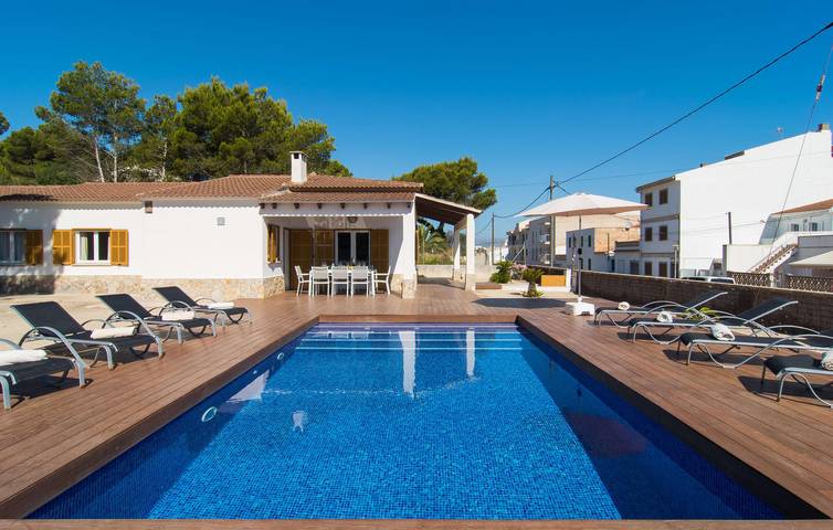 Luxus-Finca für 8 Personen, mit Terrasse in Can Picafort - 4