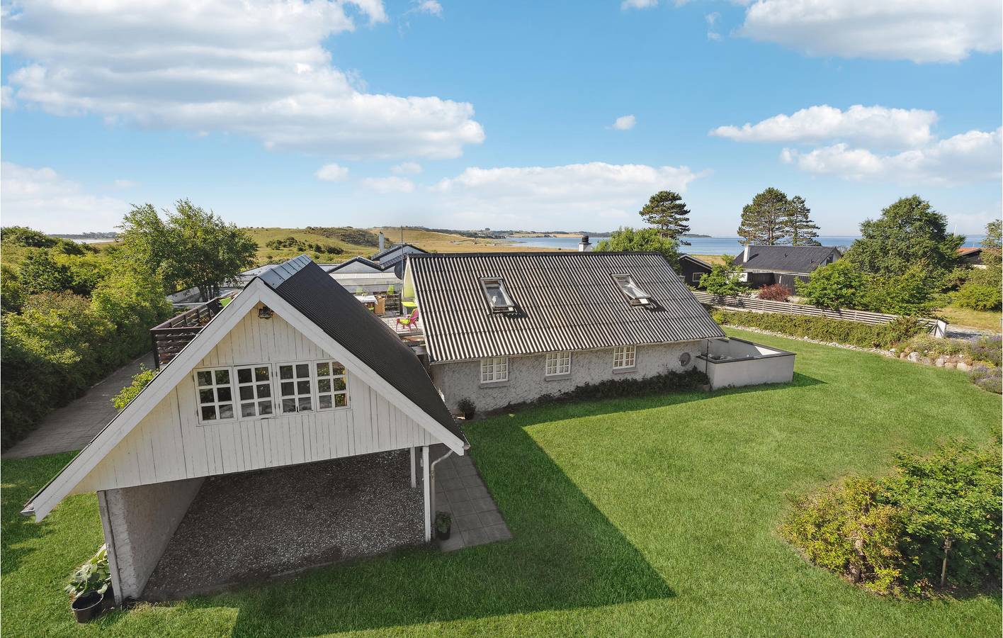 Ferienhaus für 5 Personen mit Terrasse in Begtrup, Knebel