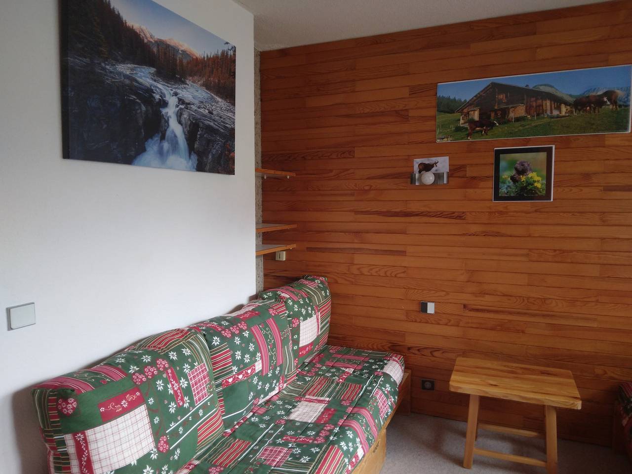 Estudio entero, Estudio funcional cerca de pistas, parking incluido, se admiten mascotas in La Plagne, La Plagne-Tarentaise