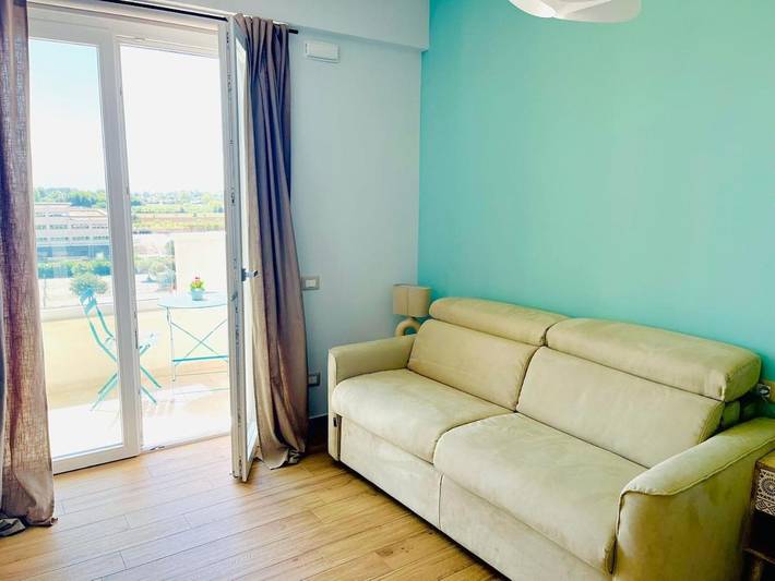 Loft per 6 persone, con balcone e panorama a Salerno