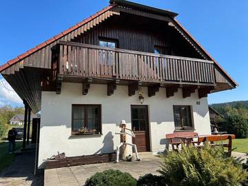 Chalet für 5 Personen, mit Ausblick und Garten sowie Balkon in Tschechien