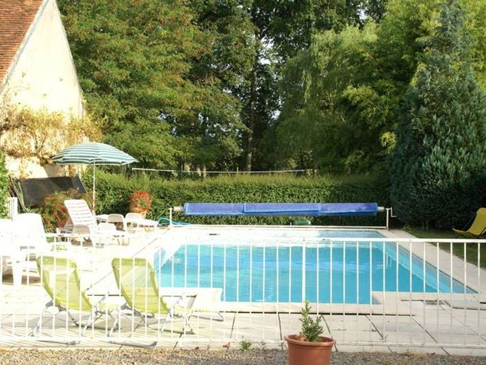 Gemütliches Ferienhaus mit Pool und Sportmöglichkeiten im Herzen des Berry in Mouhers, La Châtre und Umgebung