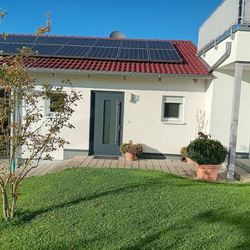 Ferienwohnung für 2 Personen, mit Garten und Terrasse, mit Haustier im Pfaffenwinkel