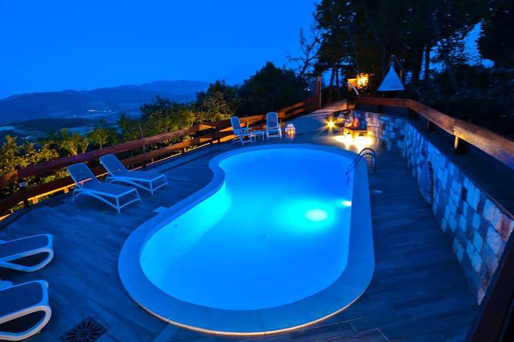 Villasubasiorelax, panorama,uso esclusivo,privacy,piscina,natura, Spello, Assisi in Spello, Perugia e dintorni