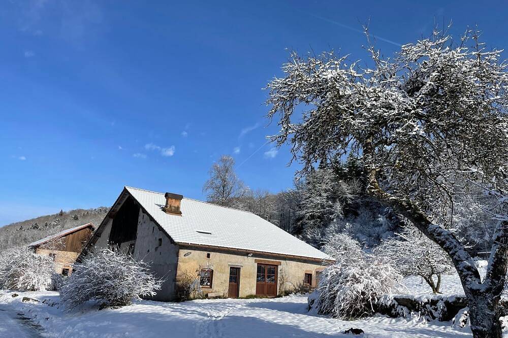 La Hutte, au milieu des bois, non loin des cascades in Tendon (Vosges), Région d'Épinal
