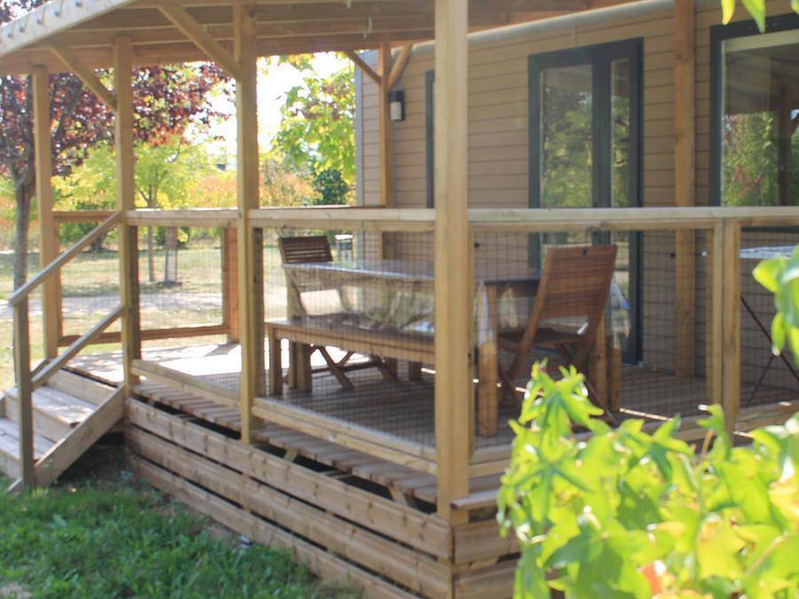 Camping Du Bosc - Mobilheim 6 personen - Premium (2019) in Le Temple-sur-Lot, Villeneuve-sur-Lot und Umgebung