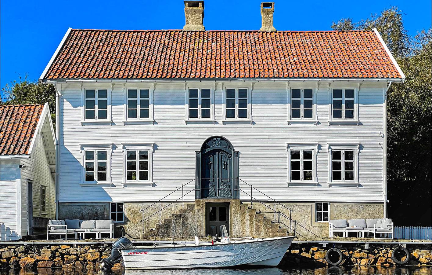 Ganze Ferienwohnung, Ferienwohnung für 8 Personen mit Garten in Farsund