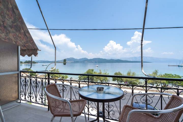 Vacation rental for 2 people, with Balcony and Yard in Lefkada