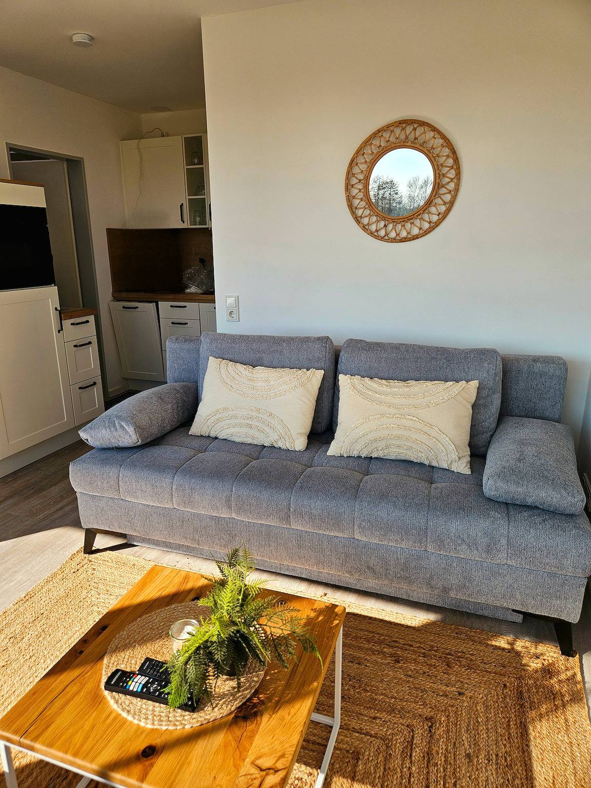 Ganze Wohnung, Ferienwohnung 'Deichblick - In 5 Min Am Meer' mit Balkon und Wi-Fi in Wangerland, Südliche Nordseeküste