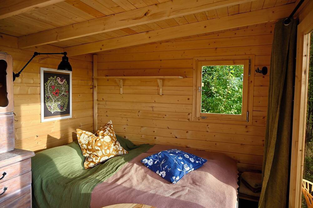 Hüttchen ganzjährig nutzbar mit Kamin & Sauna in Dargun, Mecklenburgische Seenplatte