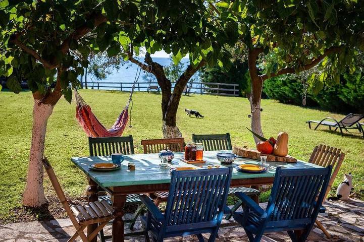 Finca für 8 Personen, mit Garten und Balkon auf Korfu