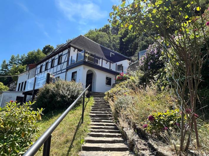 Ferienwohnung für 5 Personen, mit Terrasse und Garten sowie Sauna in Königstein - 2