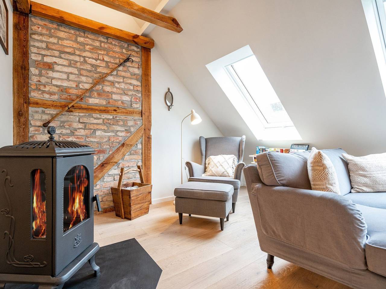 Ganze Ferienwohnung, Altes Tagelöhner Haus - Whg. 1 in Pudagla, Usedom