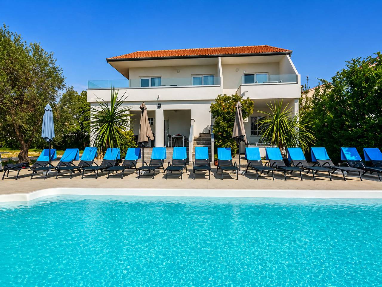 Elegant Villa Near Beach in Zadar in Grad Zadar, Zadar (Opcina)