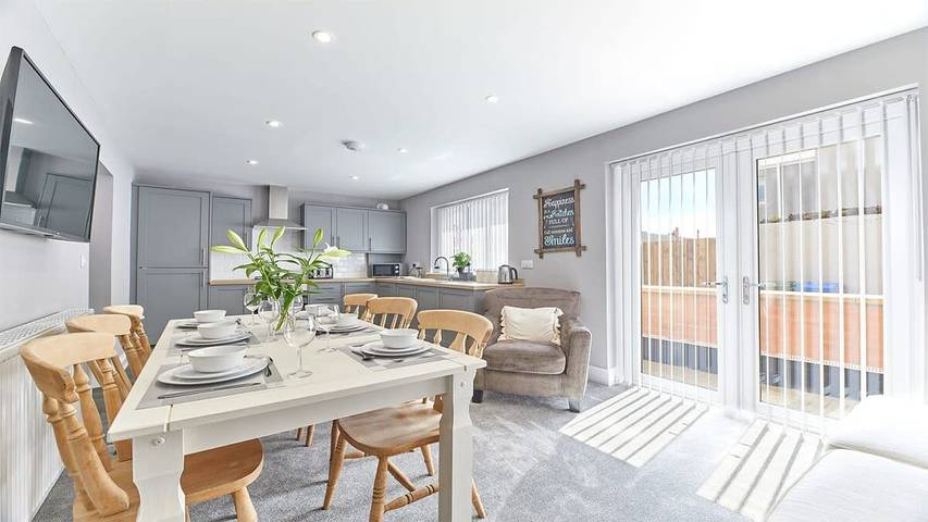 Ferienhaus für 7 Personen, mit Garten in Amble (Northumberland)