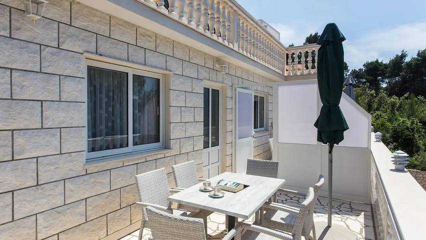 Ferienwohnung für 6 Personen, mit Balkon