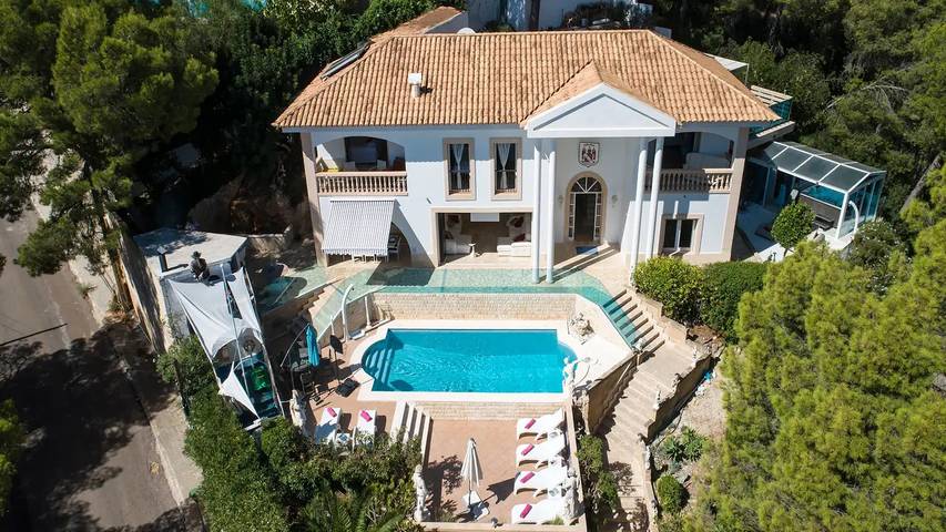 Villa für 12 Personen, mit Balkon und Terrasse sowie Whirlpool und Garten auf Mallorca Westen - 3