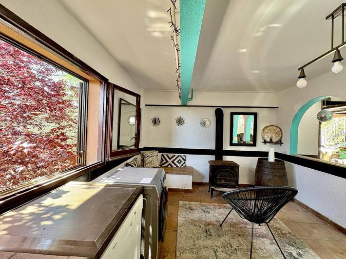 Albergue para 2 personas, con Terraza y Jardín además de Piscina y Vistas en Valles Occidental - 4