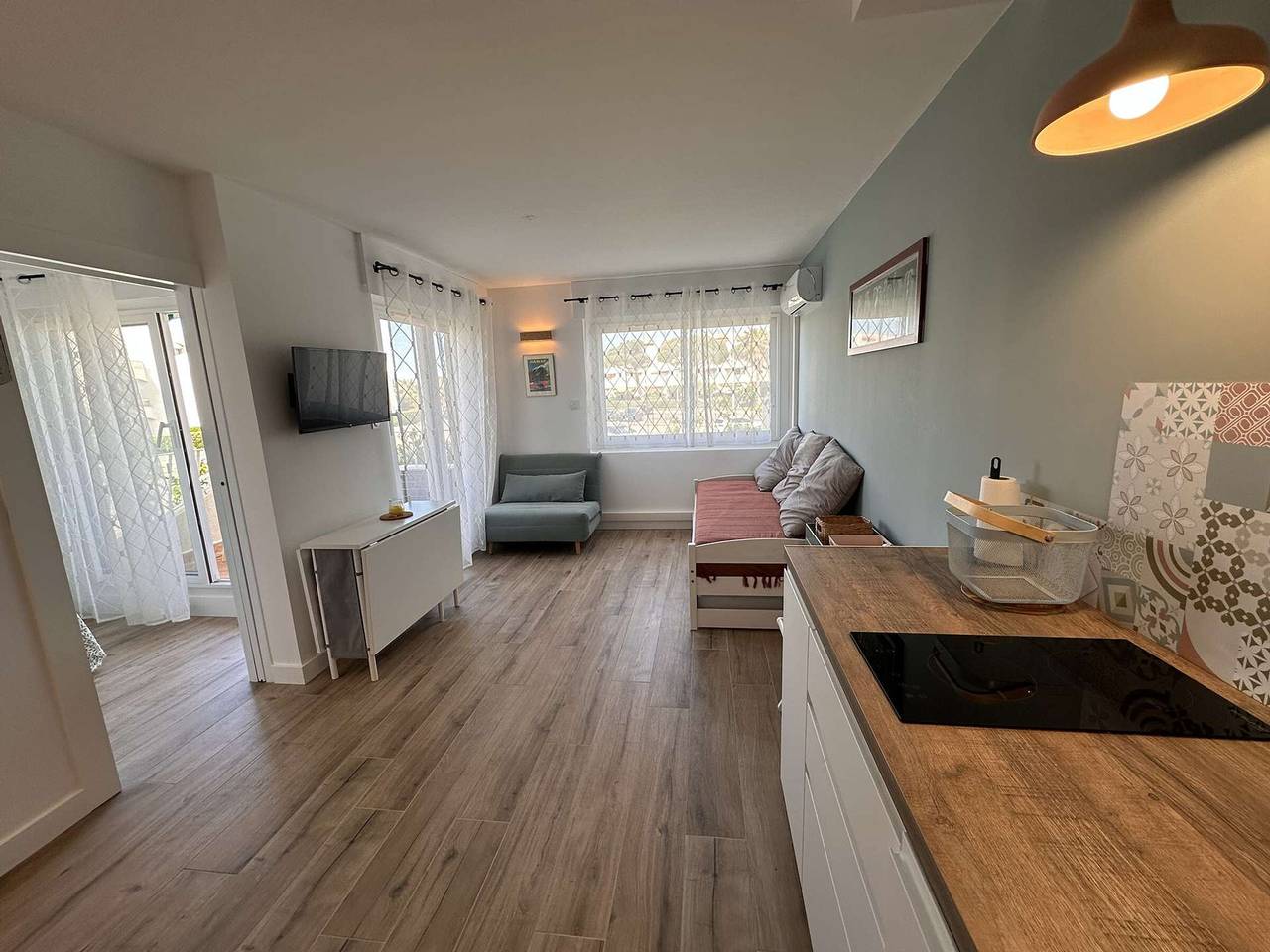 Appartement entier, Bel appartement climatisé 2 pièces 4 personnes proche plage au Grau-du-Roi in Port Camargue, Le Grau-du-Roi