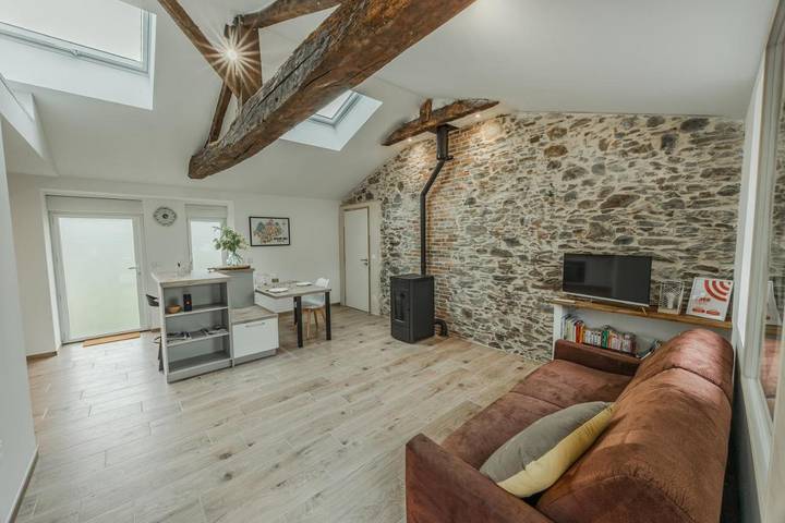 Maison de vacances pour 2 personnes, avec Terrasse ainsi que Jardin et Vue à Saint-Philbert-de-Grand-Lieu