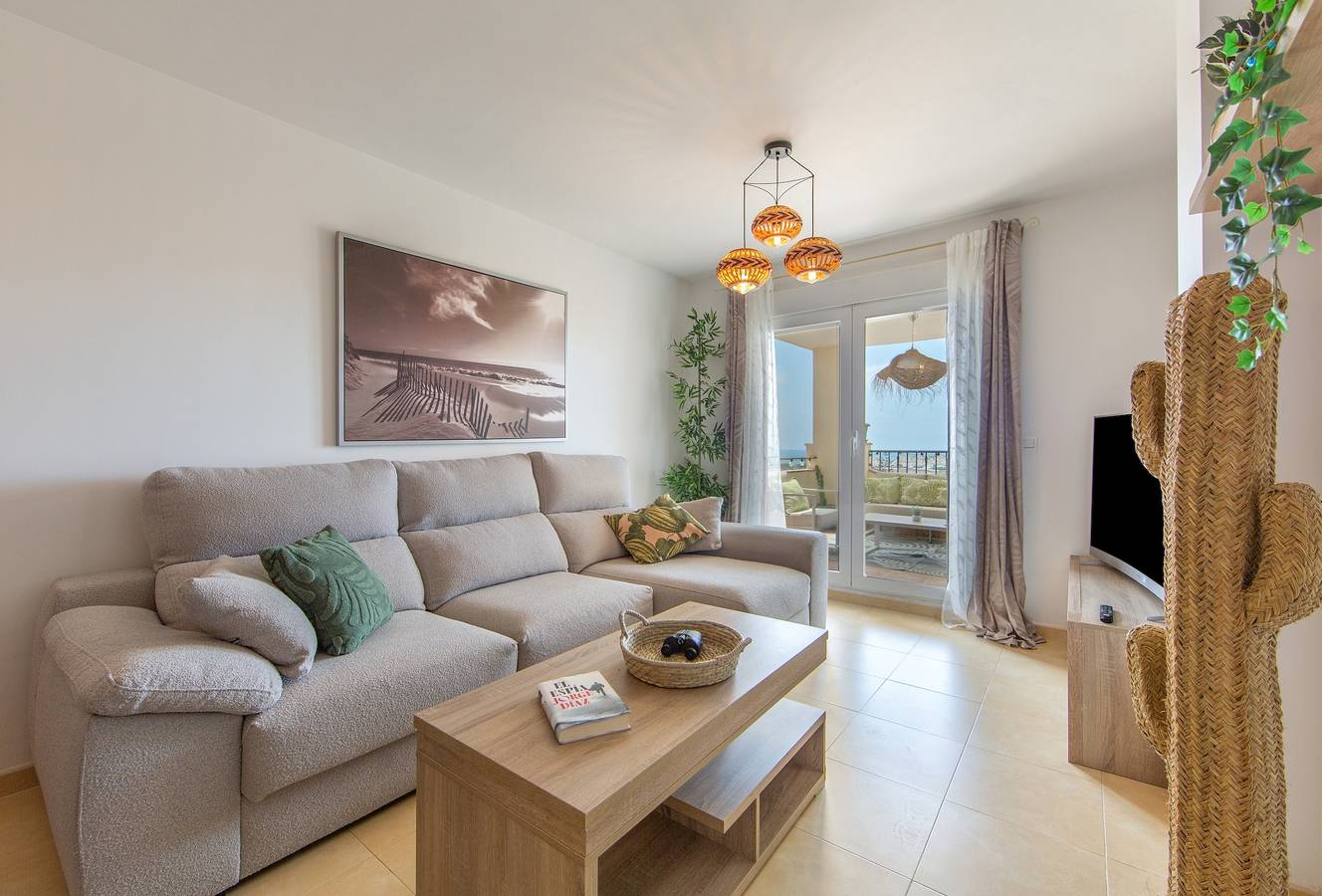 Appartement entier, Appartement « Dúplex Olalla Playa » avec vue sur la mer, Wi-Fi et climatisation in Palomares, Cuevas del Almanzora