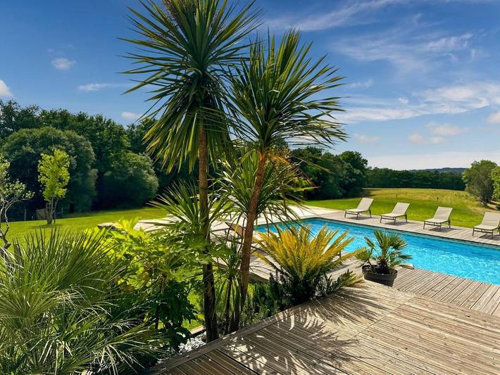 Location de vacances pour 4 personnes, avec jardin ainsi que piscine et jacuzzi à Peyrehorade - 3