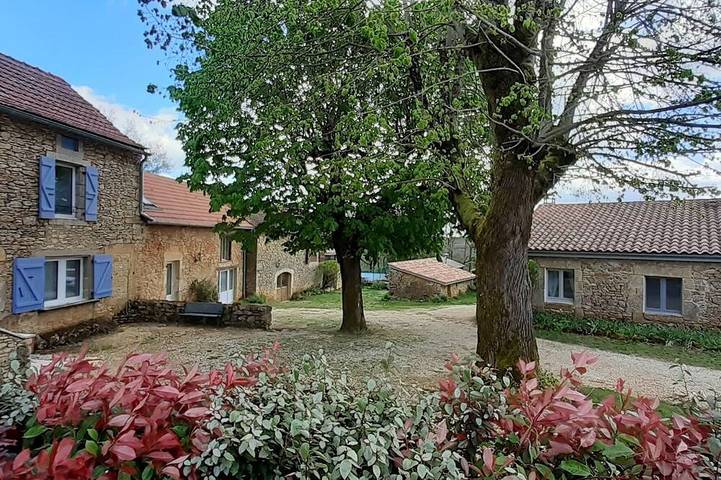 Maison de vacances pour 4 personnes, avec piscine, animaux acceptés
