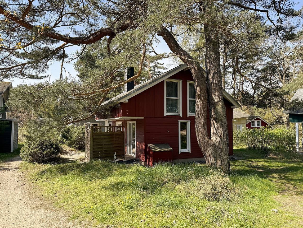 W: Strandhaus Dünenweg 17c mit Terrasse/Kamin in Baabe, Rügen