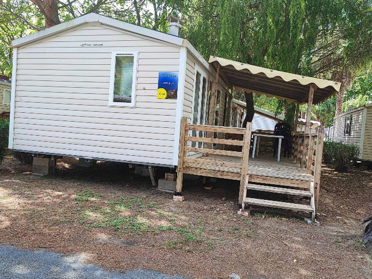 Mobil home avec clim - 6 pers. in Saint-Cyprien, Côte méditerranéenne (France)