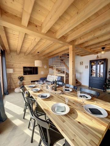 Maison de vacances pour 12 personnes, avec balcon en Savoie
