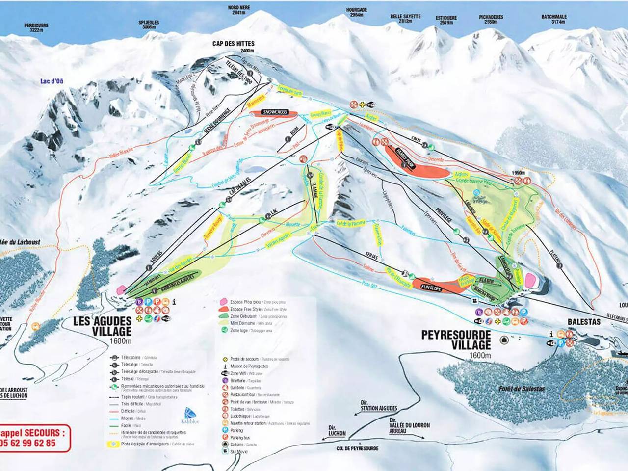 Appartement entier, 3 Pièces 6 Personnes in Loudenvielle, Pyrénées