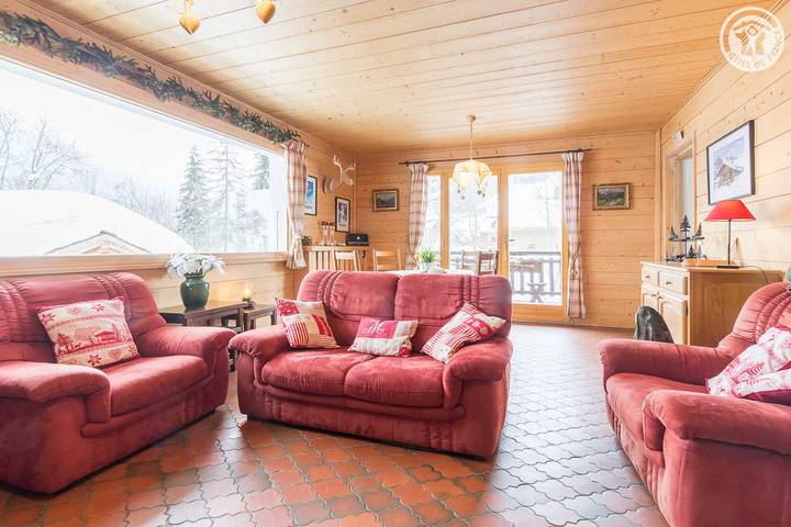 Gîte pour 5 personnes, avec terrasse à La Giettaz - 4