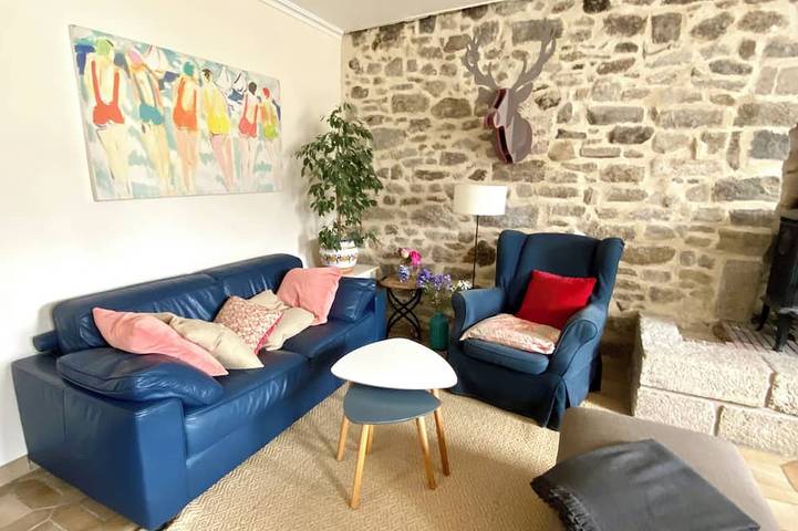 Maison de vacances pour 6 personnes, avec Terrasse et Jardin à Kerlouan