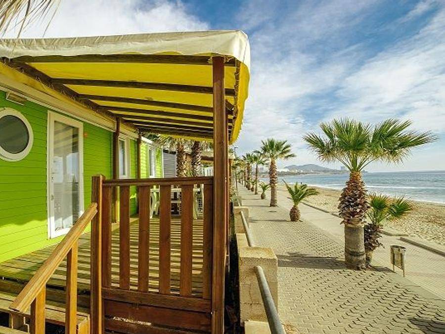 Camping Alannia Costa Dorada - Mobile home 2 persons - Magnolia Côté mer in Platja de l'Almadrava, Vandellòs i l'Hospitalet de l'Infant