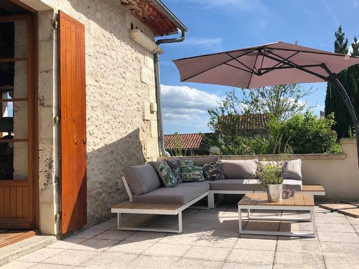 Gîte pour 12 personnes, avec Piscine à Lusignac - 3