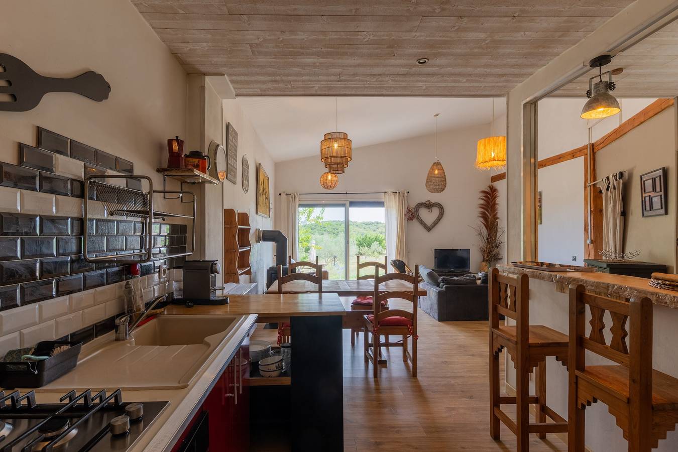 Le mas de peyraube - gîte arizona in Bessas, Ardèche