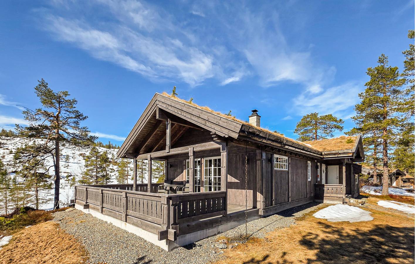 Ferienhaus für 9 Personen mit Ausblick in Viken