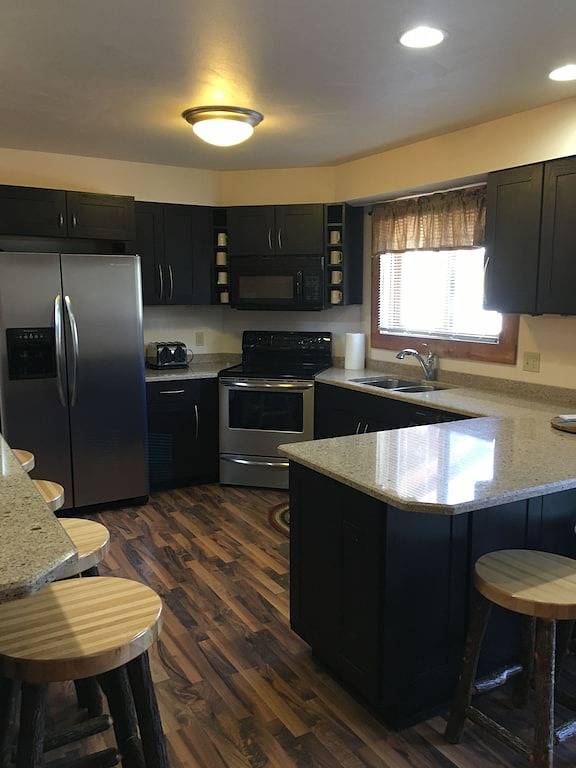 North Woods Geräumige Ferienhütte in Monroe County (WI)